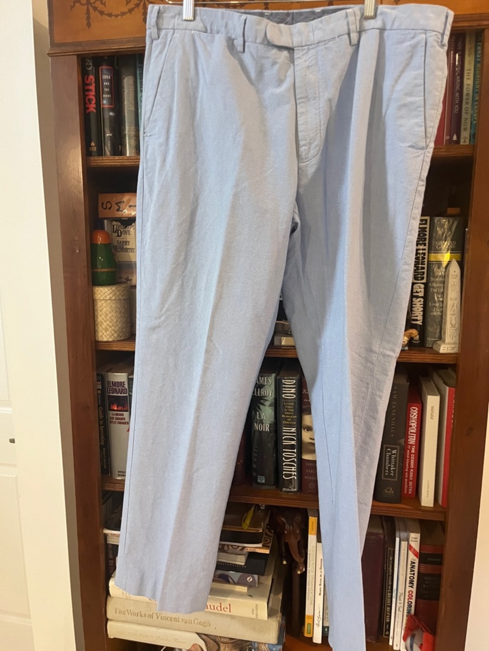 J. Crew Light Blue Men's Chinos - Pale Blue